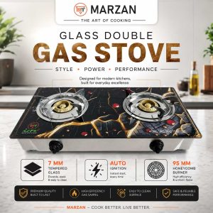 3D Glass Gas Stove
