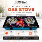 Double Glass Gas Stove